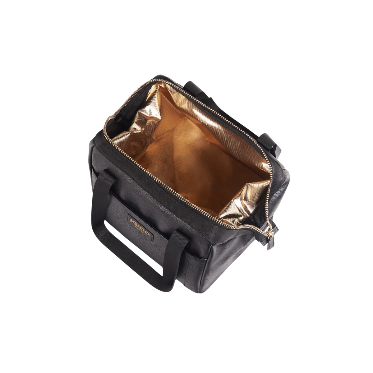 IGLOO - Sac-Repas Isotherme Luxe-Lunch-tote-cooler-bag-noir-black-2014223