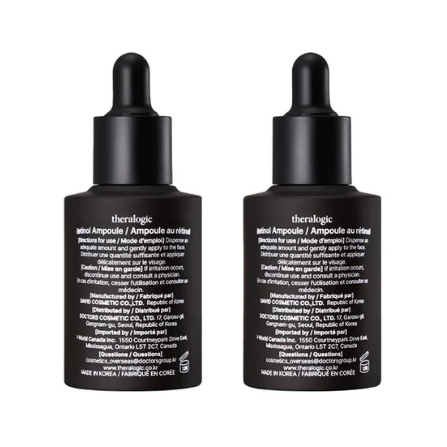 THERALOGIC - Paquet de 2 Ampoules au Rétinol-2-pack-Retinol-ampoule-2004647