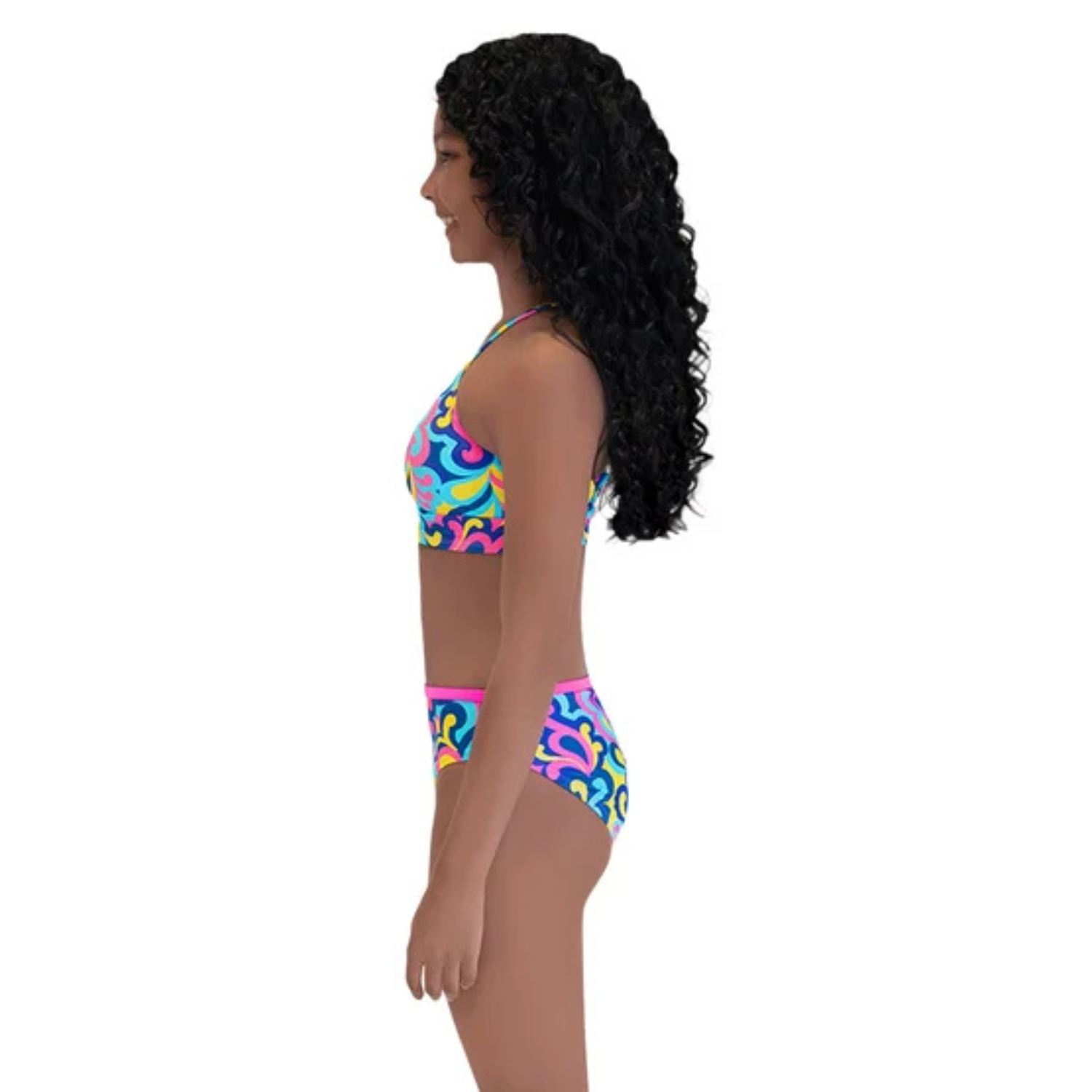ROOTS - Maillot Deux Pièces pour Fille-Girls-2-piece-Swimsuit-Multi-7042828-1965991