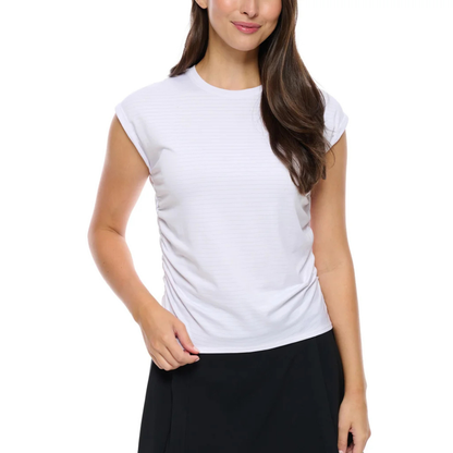 LOLË - Chandail Léger pour Femme-Womens-T-Shirt-Blanc-White-1180144-1951357