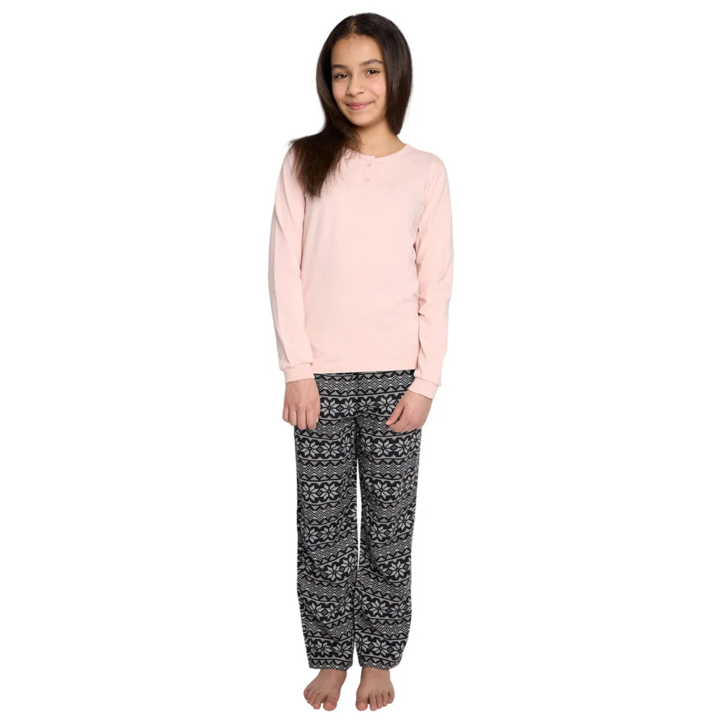 PL BY PETIT LEM - Ensemble Pyjama 2 Pièces pour Fille-Girls-Pyjama-Set-2-piece-Rose-Pink-9553535-1943196