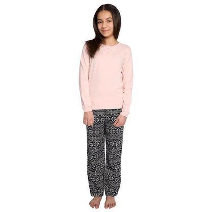 PL BY PETIT LEM - Ensemble Pyjama 2 Pièces pour Fille-Girls-Pyjama-Set-2-piece-Rose-Pink-9553535-1943196