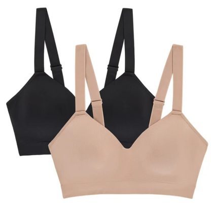 JONES NEW YORK - Paquet de 2 Soutiens-Gorge Confortables-Smooth-Comfort-Bra-2-Pack-Noir-Beige-Black 2969310-1975611