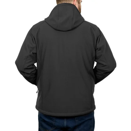 KIRKLAND SIGNATURE -  Manteau Coquille Souple pour Homme-Mens-Softshell-Jacket-Noir-Black-1884000-1916167