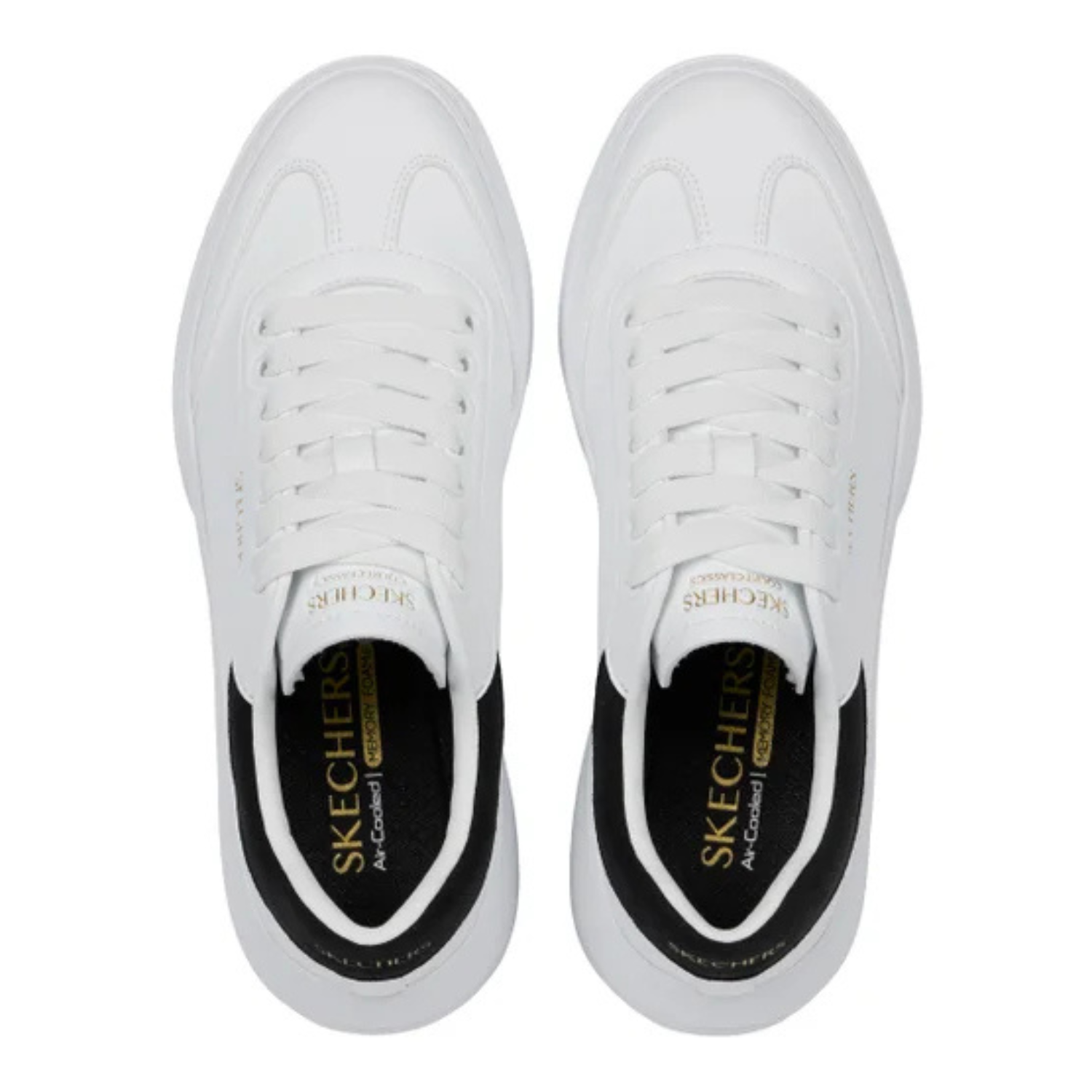 SKECHERS - Chaussures pour Femme-Womens-Shoe-Cordova-Blanc-White-9886006-9886007-2000970