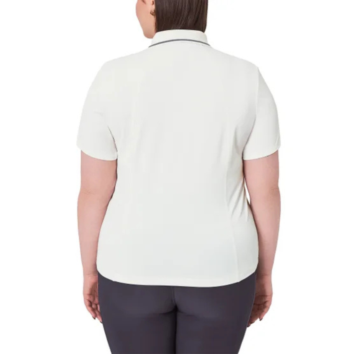 MONDETTA - Polo Manches Courtes pour Femme-Womens-Short-Sleeve-Polo-Blanc-white-1903731-1916313