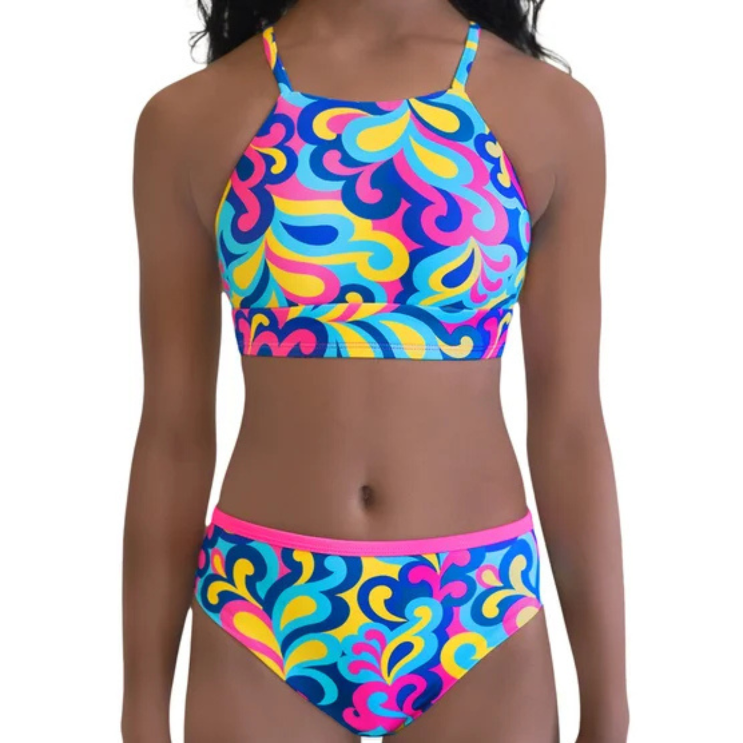 ROOTS - Maillot Deux Pièces pour Fille-Girls-2-piece-Swimsuit-Multi-7042828-1965991