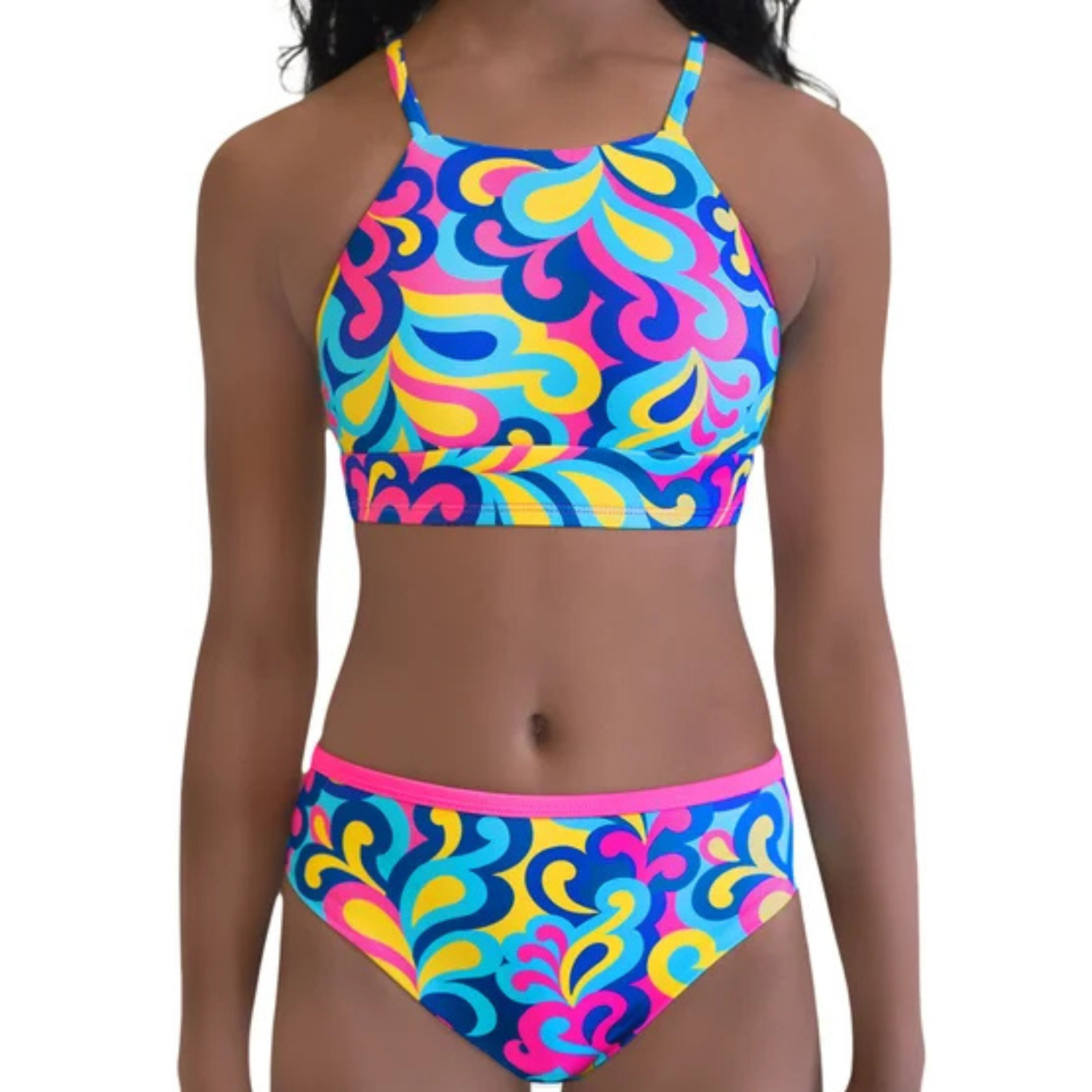 ROOTS - Maillot Deux Pièces pour Fille-Girls-2-piece-Swimsuit-Multi-7042828-1965991