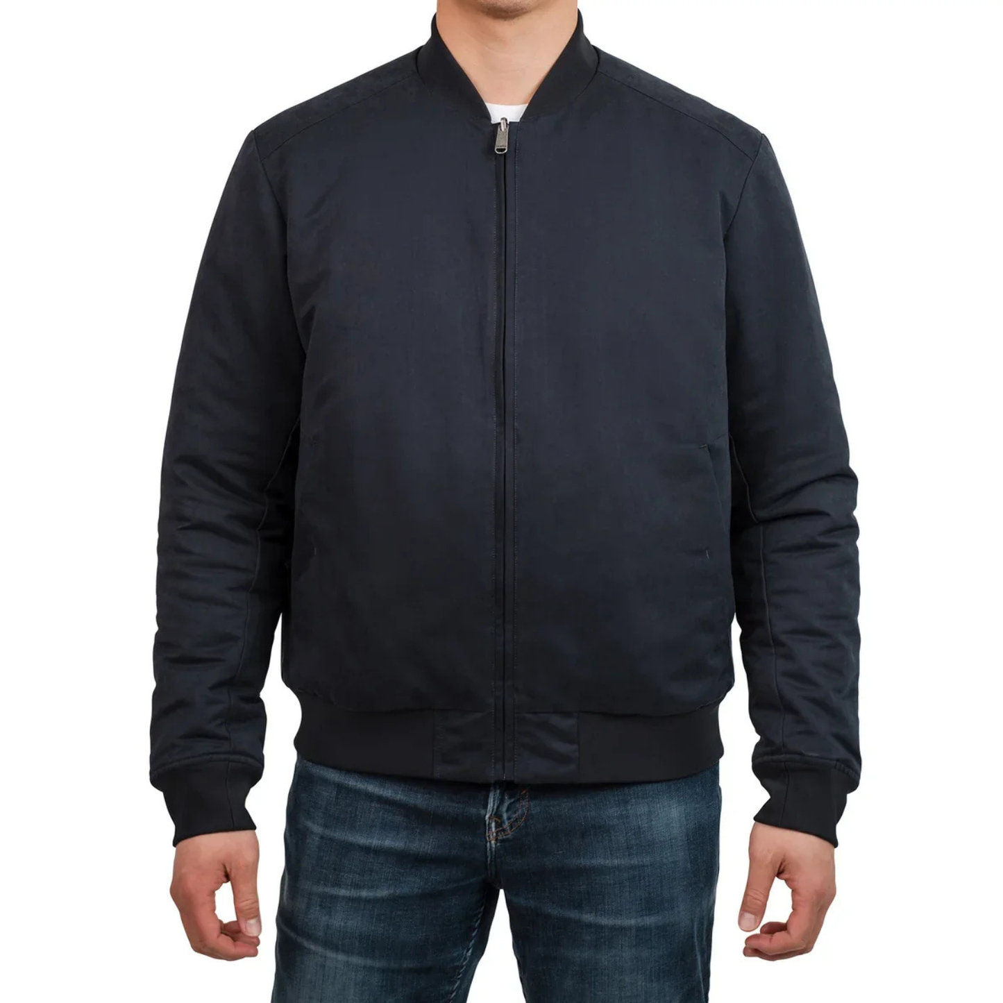 UNITED COLORS OF BENETTON - Blouson Réversible pour Homme-Mens-Reversible-Jacket-Noir-Black-9551500