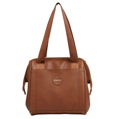 IGLOO - Sac-Repas Isotherme Luxe-Lunch-tote-cooler-bag-Brun-cognac-Brown-2014223