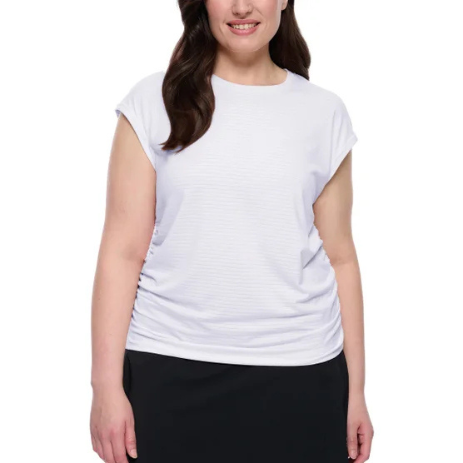 LOLË - Chandail Léger pour Femme-Womens-T-Shirt-Blanc-White-1180144-1951357
