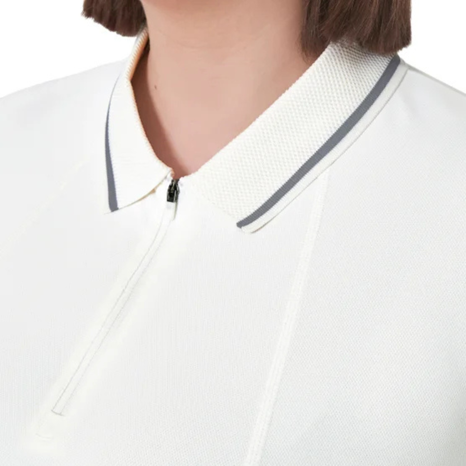 MONDETTA - Polo Manches Courtes pour Femme-Womens-Short-Sleeve-Polo-Blanc-white-1903731-1916313