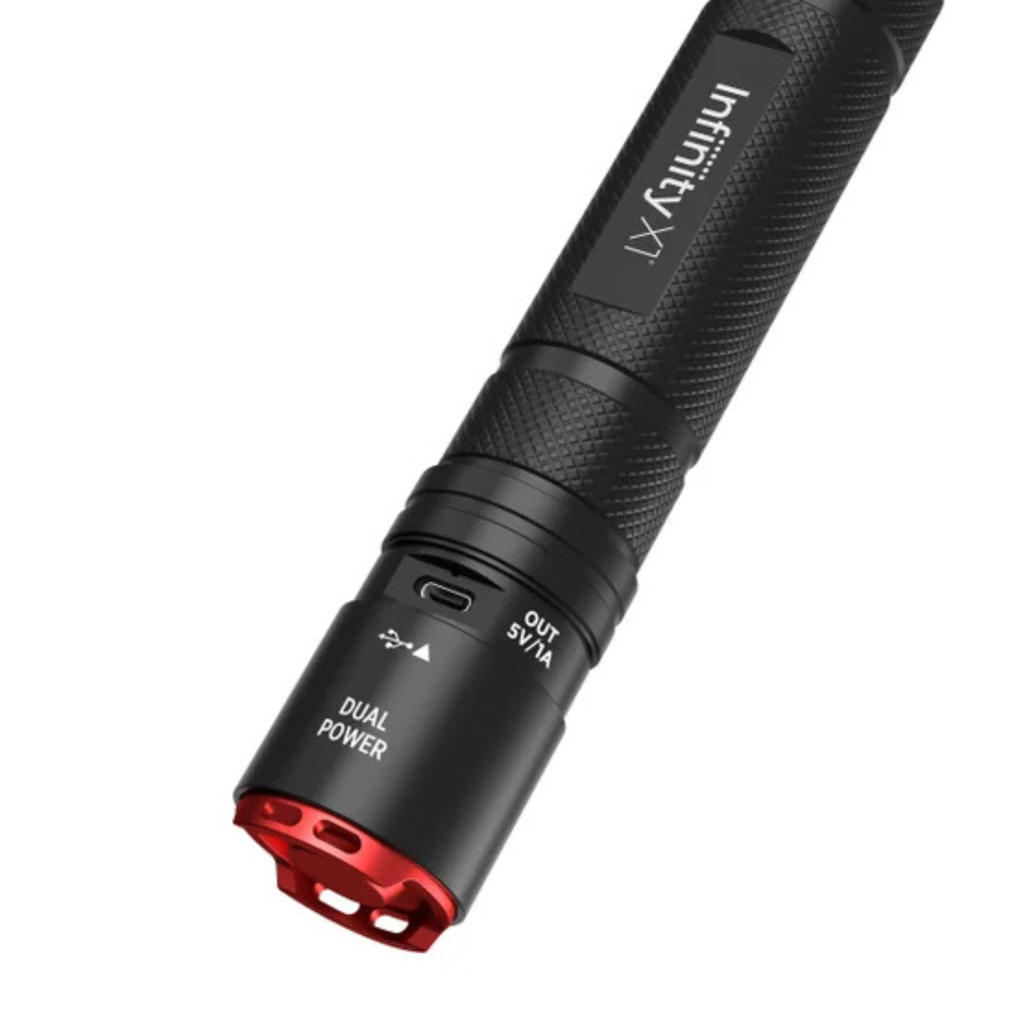 INFINITY X1 - Lampe de Poche à Alimentation Hybride 7000 Lumens-Dual-Power-Flashlight-1806405
