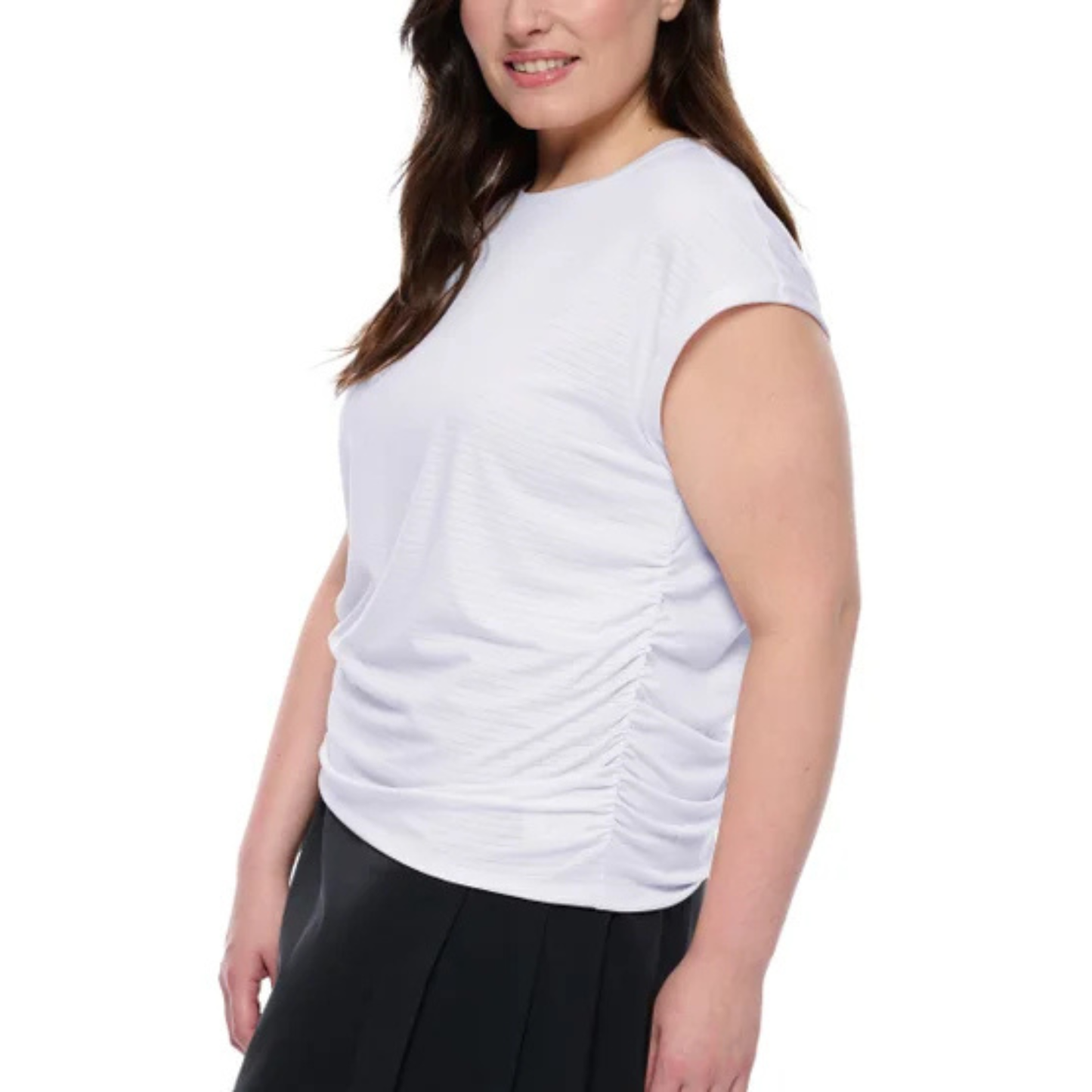 LOLË - Chandail Léger pour Femme-Womens-T-Shirt-Blanc-White-1180144-1951357