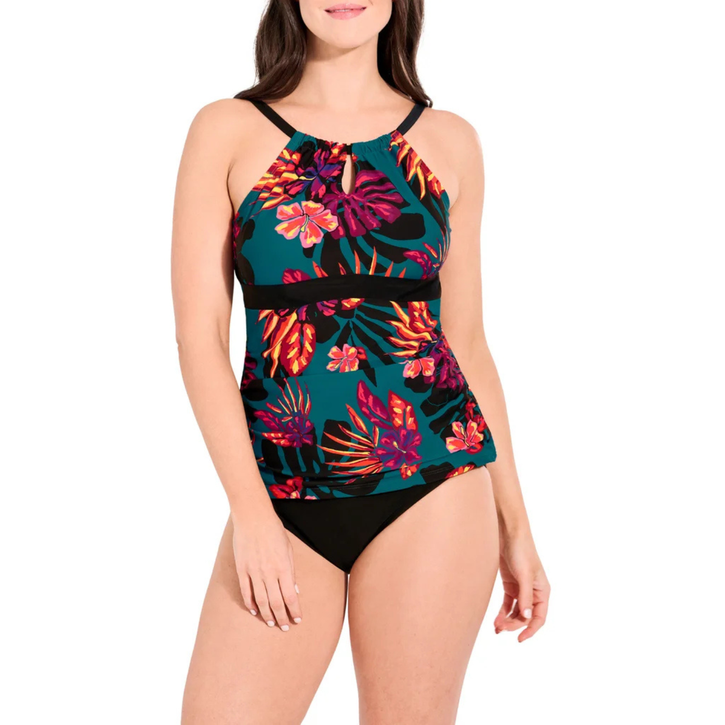 CHRISTINA - Haut de Maillot de Bain pour Femme-Womens-Tankini-Swim-Top-Vert-Green-1856366-1954198