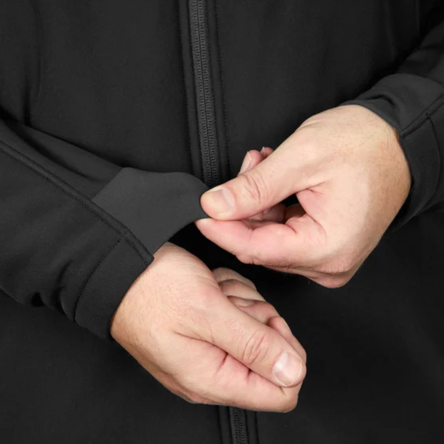KIRKLAND SIGNATURE -  Manteau Coquille Souple pour Homme-Mens-Softshell-Jacket-Noir-Black-1884000-1916167