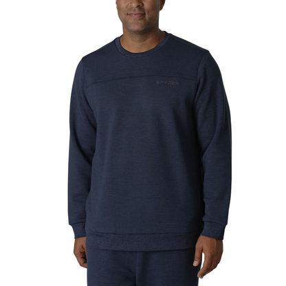 SPYDER - Chandail à Col Rond pour Homme-Mens-Crewneck-Bleu-Marine-Blue-Navy-1999830-1943989