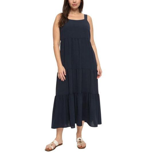 BLACK BOW - Robe Maxi pour Femme-Womens-Maxi-Dress-Marine-Navy-1988120-2004034