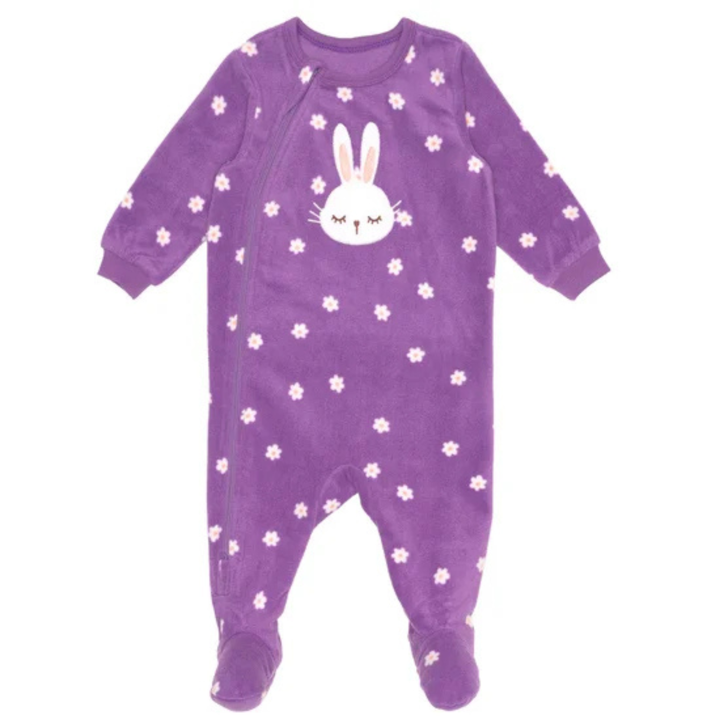 PEKKLE - Ensemble de 2 Dormeuses en Micropolaire-Kids-Micropolar-Sleepers-2-Pieces-Mauve-Rose-Purple-Pink-1936075
