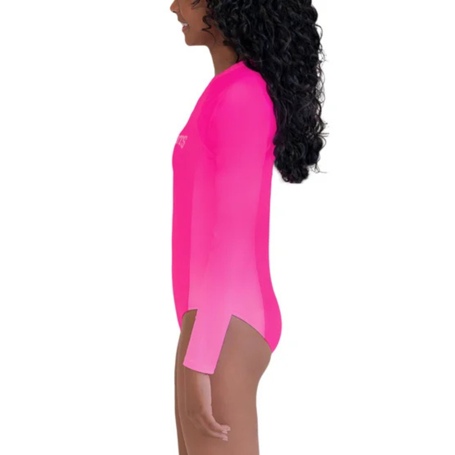 ROOTS - Maillot de Bain à Manches Longues Pour Fille-Girls-Long-Sleeve-Swimsuit-Rose-Pink-7042828-1965994