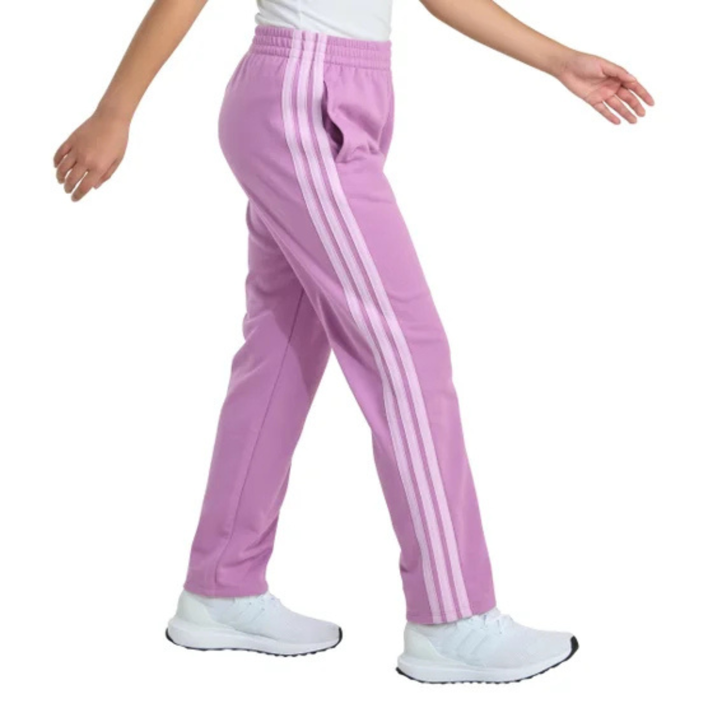 ADIDAS - Pantalon en Molleton pour Fille-Girls-Fleece-Pant-Rose-Pink-8442400-1880194