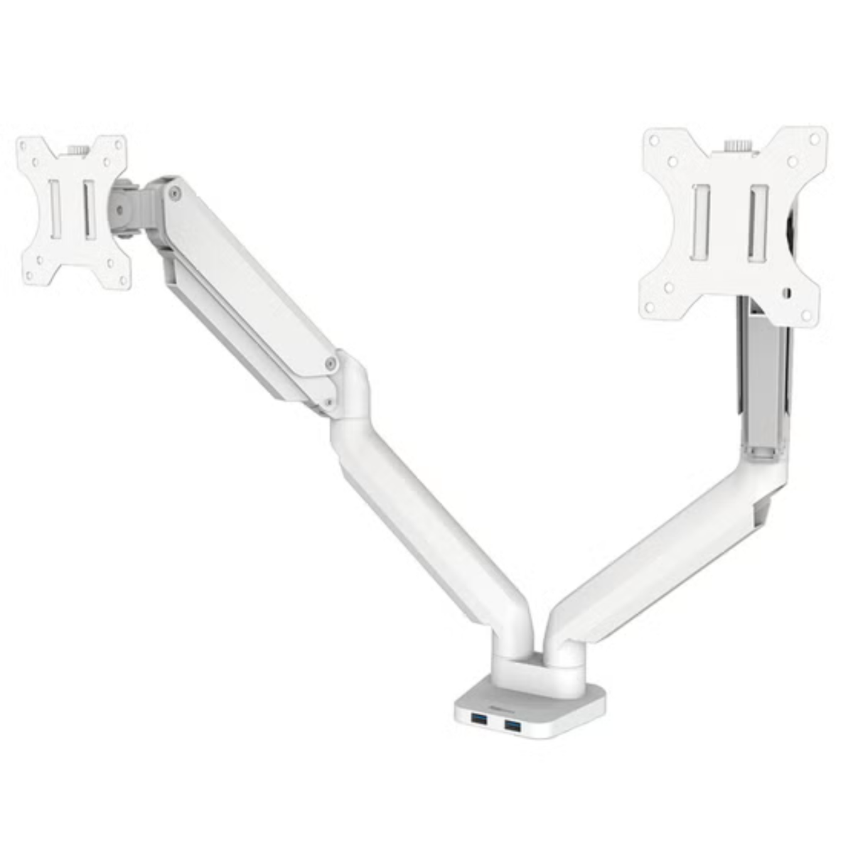 FELLOWES - Bras Porte -Écrans Double Platinum Séries - Platinum Series Dual Monitor Arm