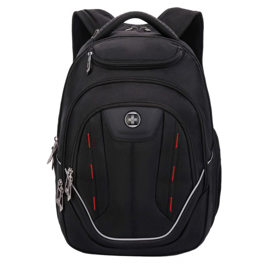 Swiss Digital - Sac à Dos Noir Terabyte avec Localisateur SDD - Terabyte Black Backpack with SDD Finder