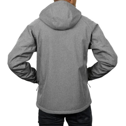 KIRKLAND SIGNATURE -  Manteau Coquille Souple pour Homme-Mens-Softshell-Jacket-Gris-Grey-1884001-1916168