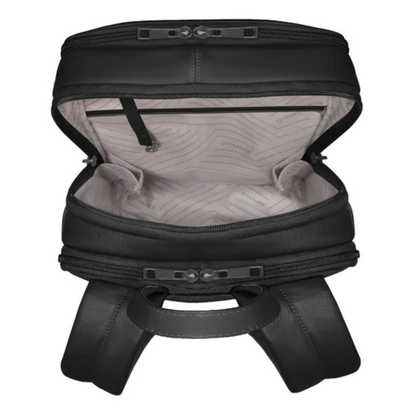 CHAMPS - Sac à Dos en Cuir-Leather-Backpack-Noir-Black-1968302