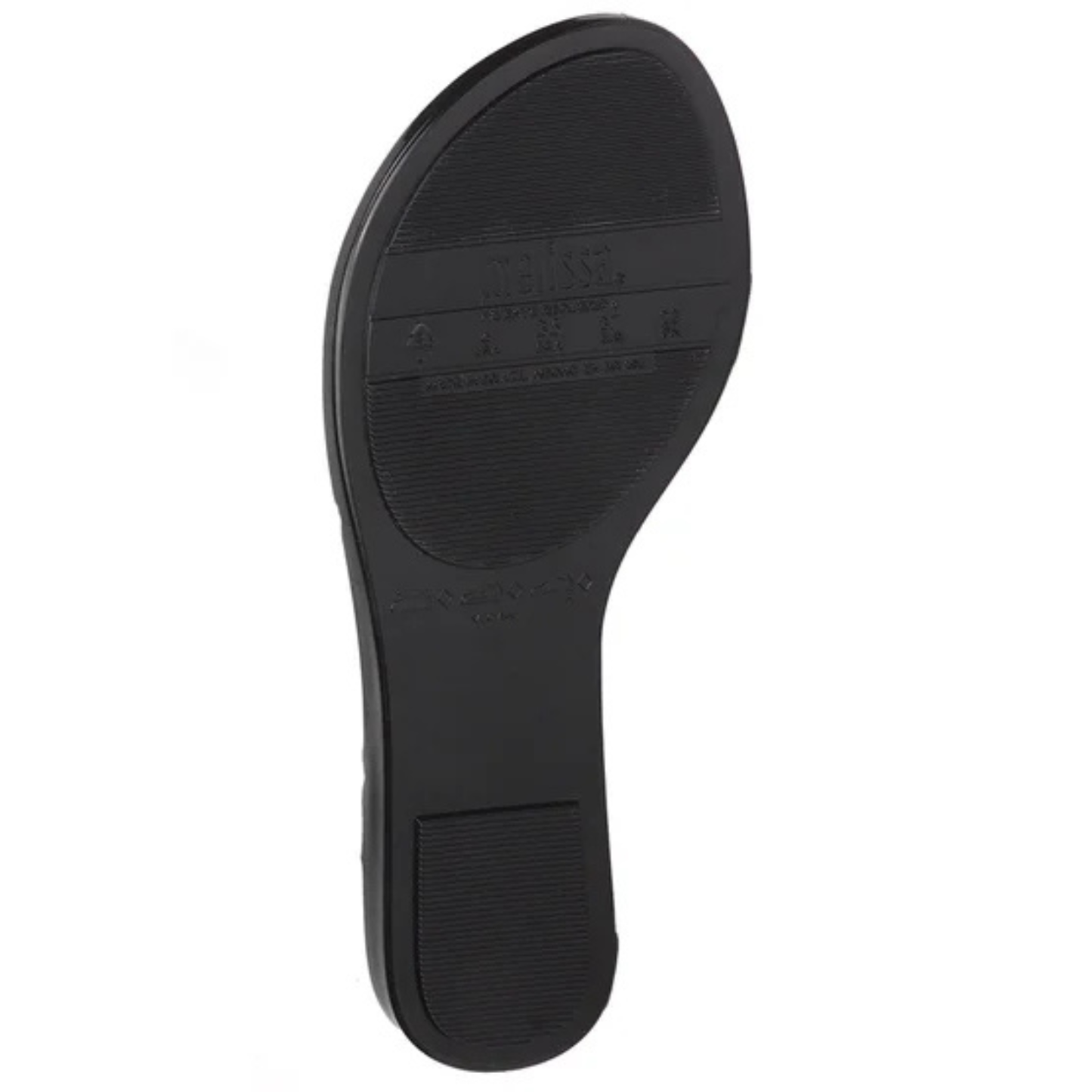 MELISSA - Sandales pour Femme-Womens-sandal-Fleur-Blanc-Noir-Flower-White-Black-1984148-2012418