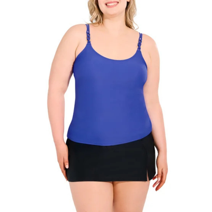 CHRISTINA - Haut de Maillot de Bain pour Femme-Womens-Tankini-Swim-Top-Bleu-Blue-1856369-1954149