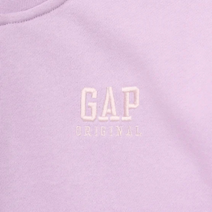 GAP KIDS - Chandail à Glissière 1/4 pour Fille-Girls-Fleece-1/4-Zip-Mauve-Purple-1737733- 1923614