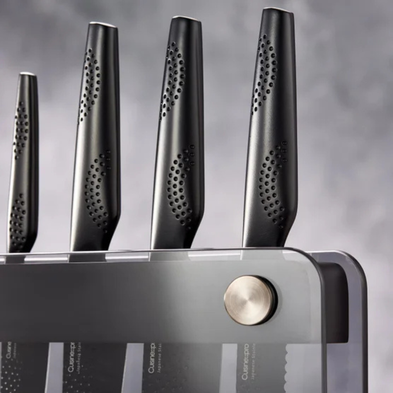 CUISINE PRO - Ensemble de Couteaux iD3 Black Samurai avec Bloc de Rangement, 7 Pièces-7-piece-Black-Samurai-Sakai-Knife-Block-Set-1892370