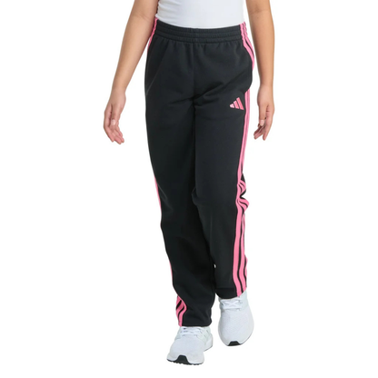 ADIDAS - Pantalon en Molleton pour Fille-Girls-Fleece-Pant-Noir-Rose-Black-Pink-8442400-1880192