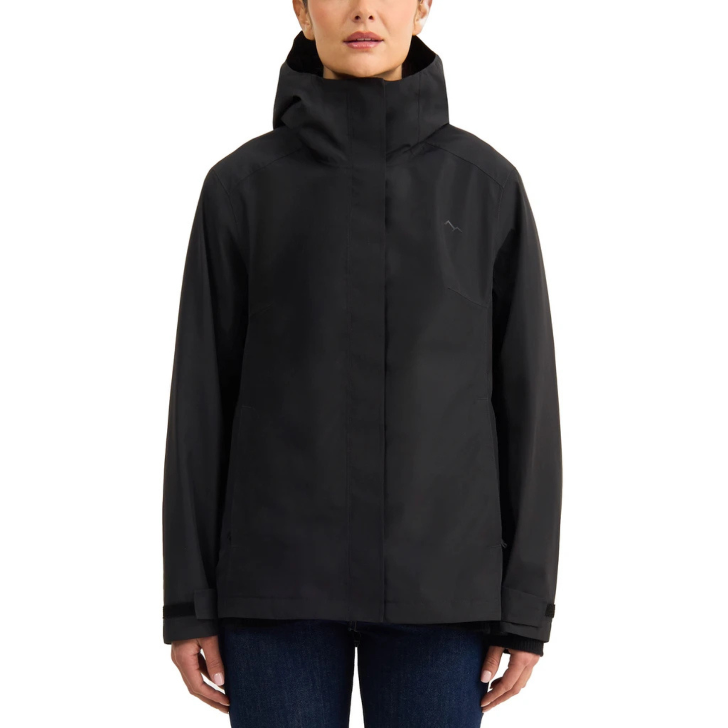 BOREALIS ARCTIC EXPEDITION - Veste Imperméable pour Femme-Womens-waterproof-Jacket-Manteau-de-Pluie-Raincoat-Noir-Black-5443604