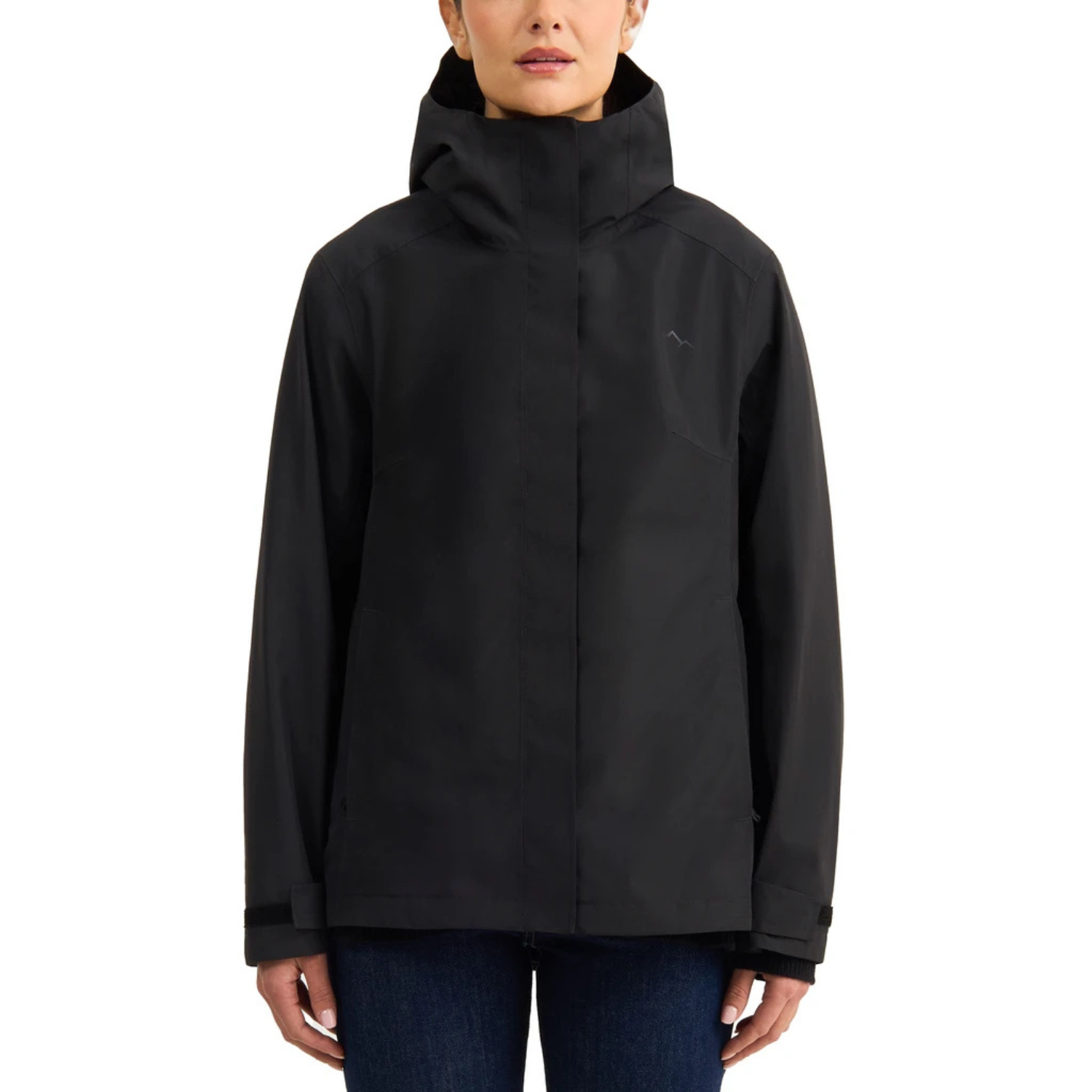 BOREALIS ARCTIC EXPEDITION - Veste Imperméable pour Femme-Womens-waterproof-Jacket-Manteau-de-Pluie-Raincoat-Noir-Black-5443604