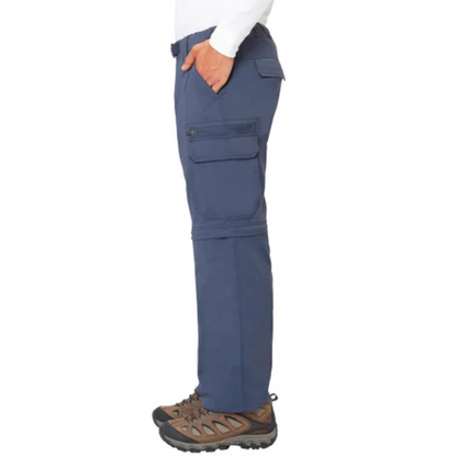 THE BC CLOTHING CO - Pantalon à Bas Amovible pour Homme-Mens-Convertible-Pant-Bleu-Blue-375620-1972239
