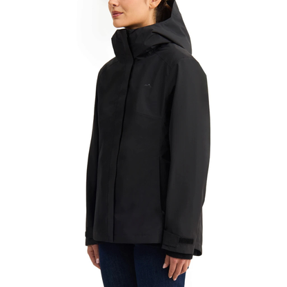 BOREALIS ARCTIC EXPEDITION - Veste Imperméable pour Femme-Womens-waterproof-Jacket-Manteau-de-Pluie-Raincoat-Noir-Black-5443604