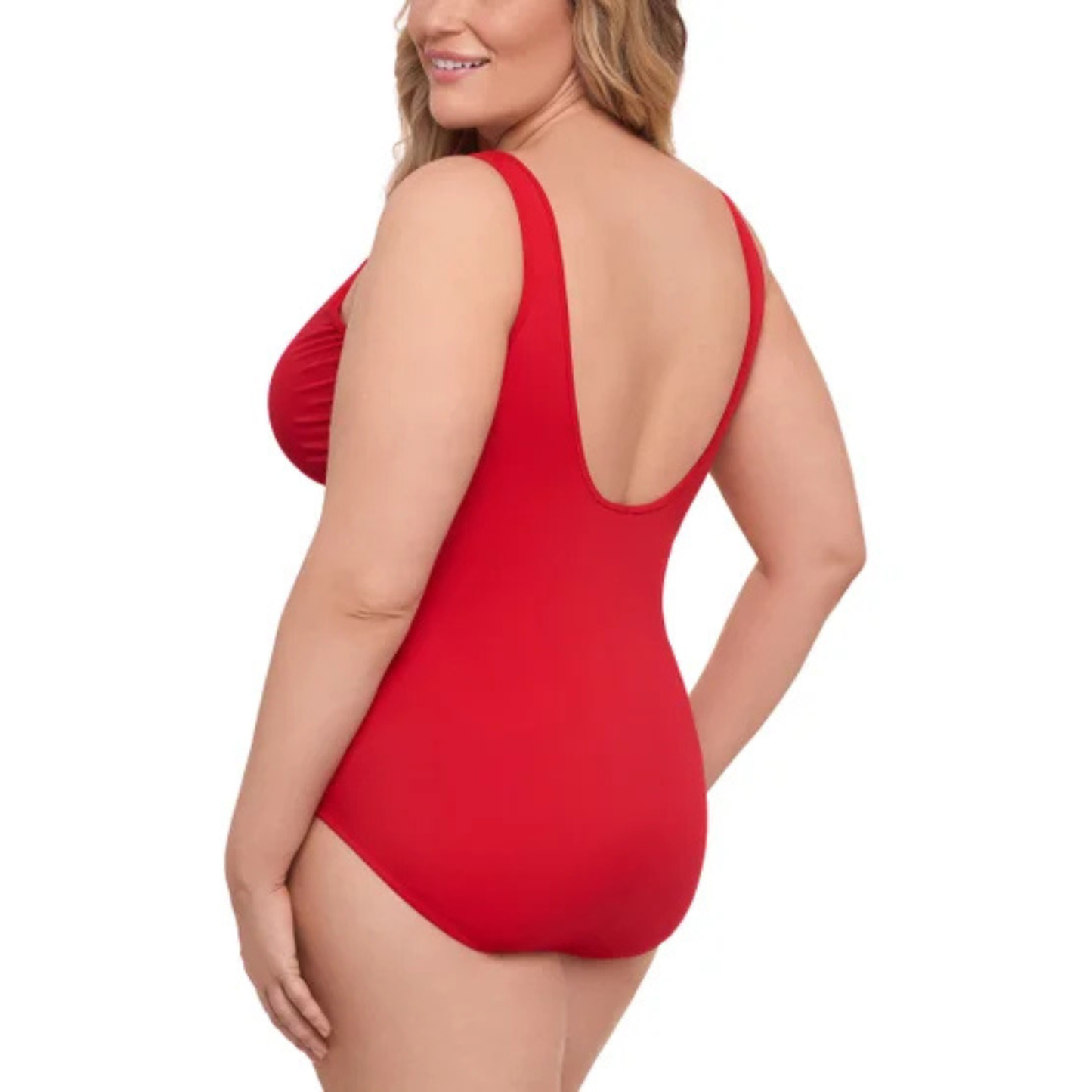MIRADONNA BY MIRACLESUIT - Maillot de Bain pour Femme-Womens-One-piece-Swimsuit-Rouge-Red-8721602-1984192