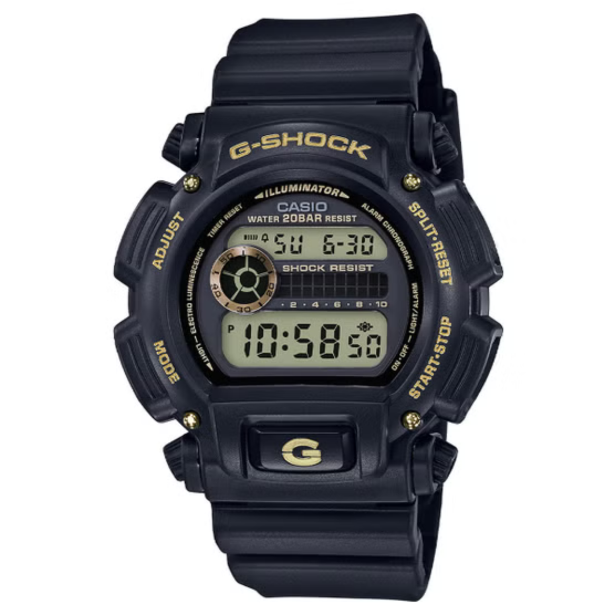 CASIO - Ensemble de 2 montres pour homme : une montre élégante modèle EFV-650D-2A et une montre sportive modèle DW-9052GBX-1A9 - Men's 2-Watch Set: One Dress Watch Model EFV-650D-2A and One Sport Watch Model DW-9052GBX-1A9