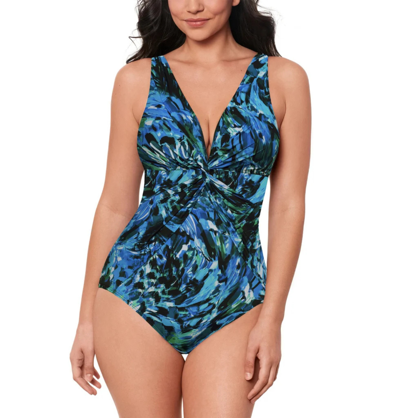 MIRADONNA BY MIRACLESUIT - Maillot de Bain pour Femme-Womens-One-Piece-Swimsuit-bleu-blue-8721602-1984195