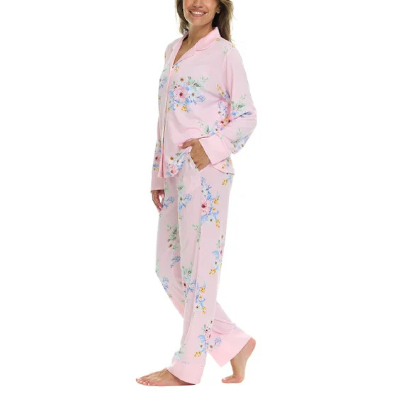 FLORA NIKROOZ - Ensemble de Pyjama 2 Pièces pour Femme-Womens-2-Piece-Pyjama-Set-Rose-Pink-1969566-1973866