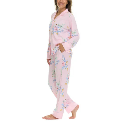 FLORA NIKROOZ - Ensemble de Pyjama 2 Pièces pour Femme-Womens-2-Piece-Pyjama-Set-Rose-Pink-1969566-1973866