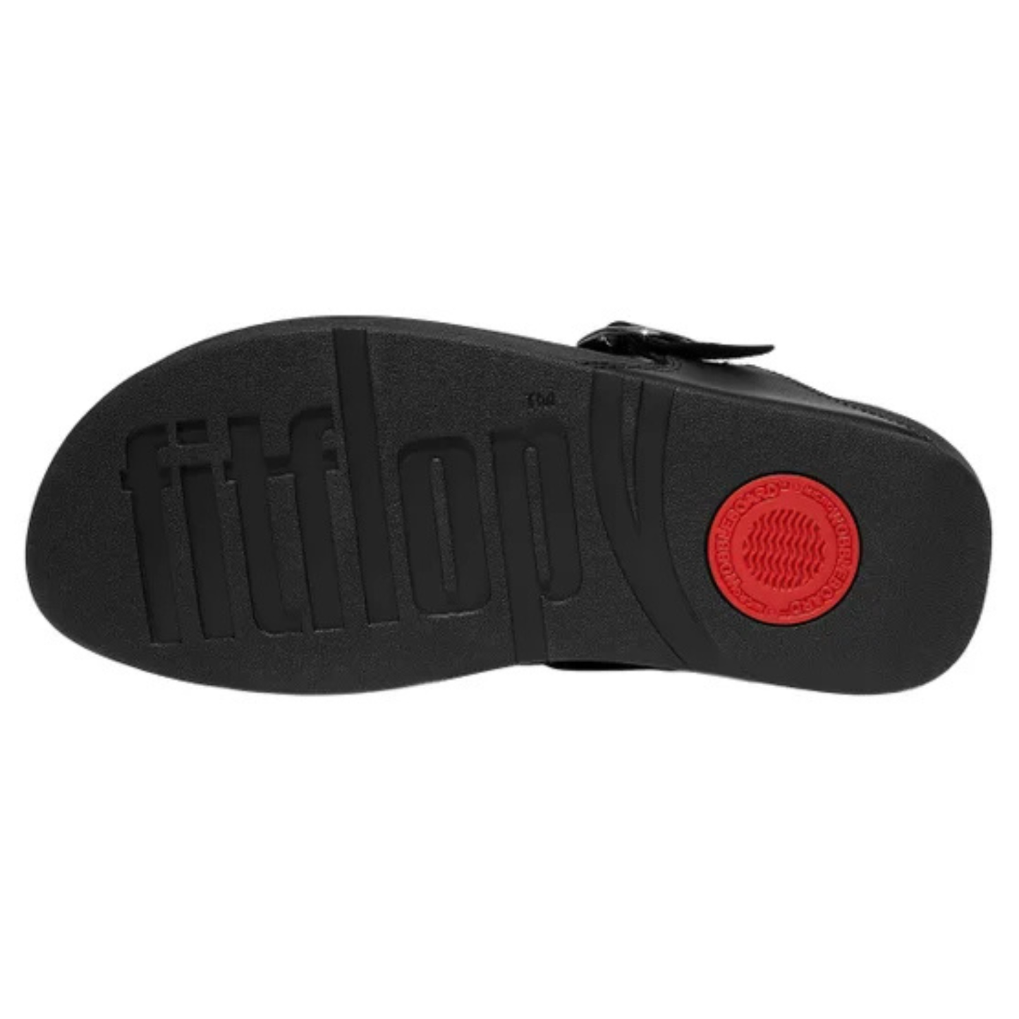 FITFLOP - Sandales Ajustables en Cuir Lulu pour Femme-Womens-Lulu-Ajustable-Leather-Toe-Post-Sandals-Noir-Black-2065381-2065375