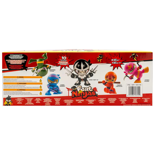 FUNRISE - Ensemble de 5 Figurines Fart Ninjas-Set-1851478