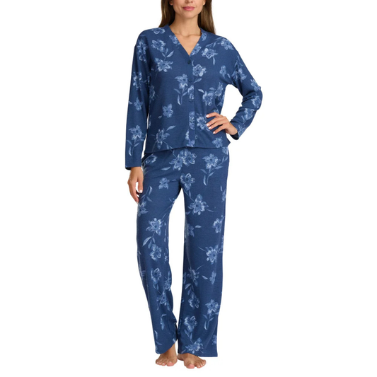 SPLENDID - Ensemble Pyjama 2 Pièces pour Femme-Womens-2-Piece-Pajama-Set-Bleu-Blue-1906295-1922283