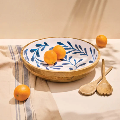 MAISON NEUVE - Ensemble Bol et Ustensiles de Service Tula en Bois de Manguier-Mango-wood-Serving-Bowl-And-Serving-Utensils-set-3-piece-1979442