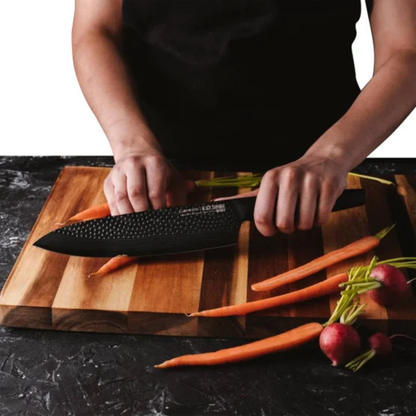 CUISINE PRO - Ensemble de 9 Couteaux et Bloc de Rangement The Egg Black Samurai-9-Piece-Knife-Block-Set-1998184