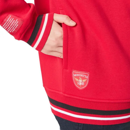 MONDETTA - Veste en Molleton pour Homme-Canada-Mens-Fleece-Full-Zip-Jacket-Rouge-Red-1997167-2009079