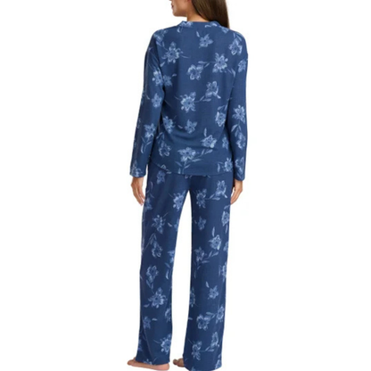 SPLENDID - Ensemble Pyjama 2 Pièces pour Femme-Womens-2-Piece-Pajama-Set-Bleu-Blue-1906295-1922283